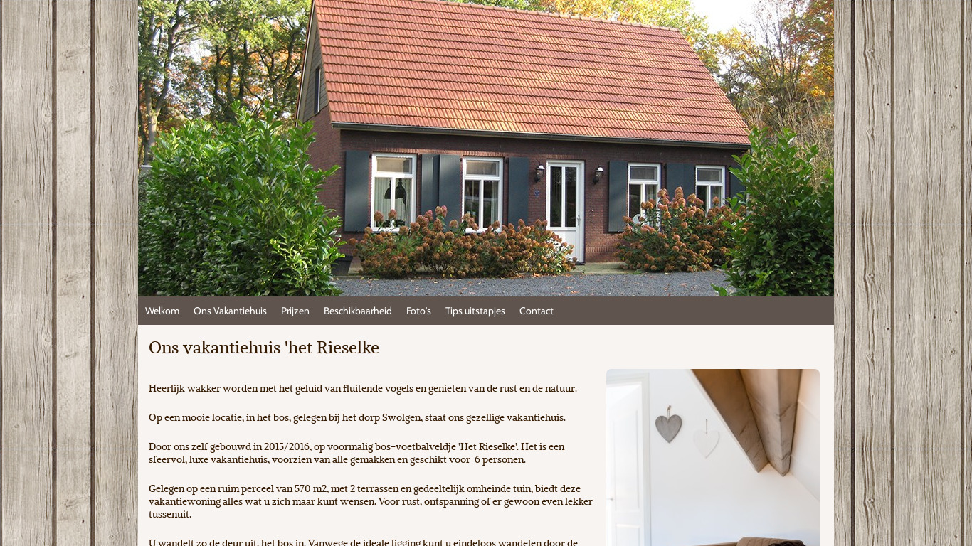 Website van www.hetrieselke.nl