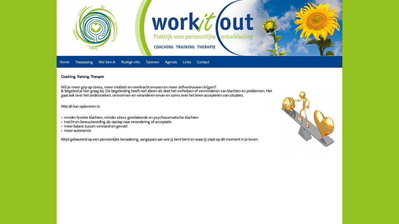 Website van work IT out